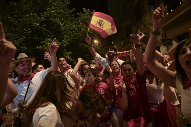 Spain Running of the Bulls